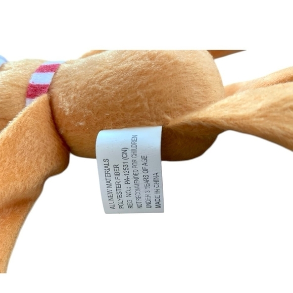 Monkey Santa Claus Hands Feet Wrap Around Suffed Plush Toy Christmas Toy - Picture 6 of 6